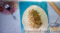 Фото приготовления рецепта: Постный пирог с капустой - шаг №7