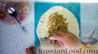 Фото приготовления рецепта: Постный пирог с капустой - шаг №8