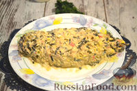 Фото приготовления рецепта: Салат «Рыба-клоун» с морской капустой и тунцом - шаг №6