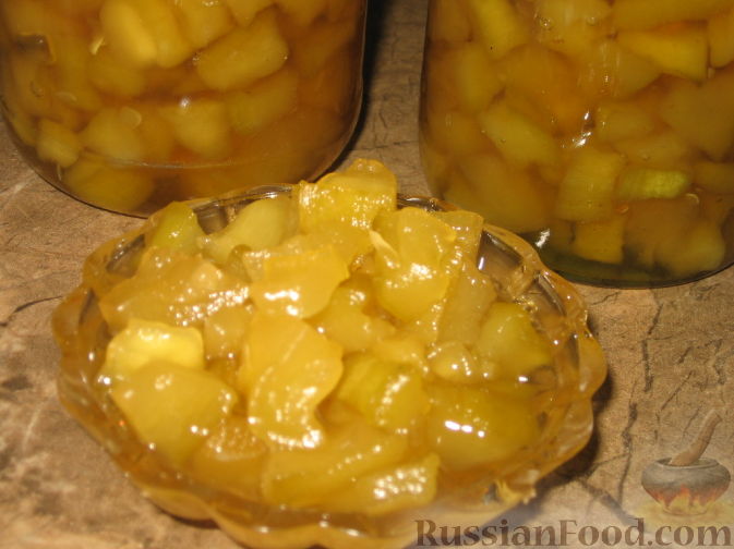 Фальшивые ананасы из кабачков – кулинарный рецепт