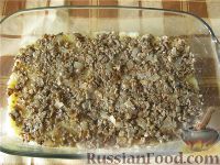 Фото приготовления рецепта: Картофельная запеканка с грибами постная - шаг №5