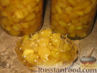 Фото приготовления рецепта: Кабачковое варенье "Под ананас" - шаг №4