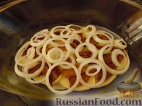 Фото приготовления рецепта: Картофельная запеканка с белыми грибами (Tiella di patate e funghi) - шаг №4