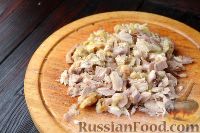 Фото приготовления рецепта: Жюльен из курицы с грибами - шаг №3