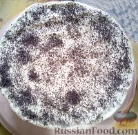 Фото приготовления рецепта: Бисквитный торт "Веснушки" - шаг №11