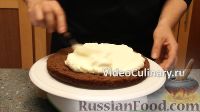 Фото приготовления рецепта: Шоколадный торт "Поляна" - шаг №13