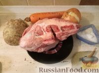 Фото приготовления рецепта: Мясо-костный бульон - шаг №1