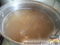 Фото приготовления рецепта: Суп из гороха с рисом - шаг №3