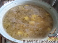 Фото приготовления рецепта: Суп из гороха с рисом - шаг №12