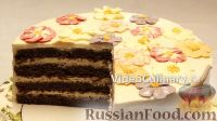Фото к рецепту: Шоколадный торт "Поляна"