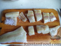 Фото приготовления рецепта: Жареное филе минтая в крахмале - шаг №2