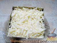 Фото приготовления рецепта: Слоеный салат "Любимый" с ветчиной и грибами - шаг №15