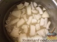 Фото приготовления рецепта: Суп-пюре из тыквы и сливок - шаг №3