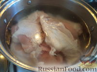 Фото приготовления рецепта: Холодец из курицы - шаг №3