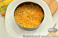 Фото приготовления рецепта: Салат из куриной печени и моркови - шаг №8