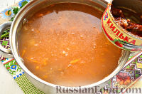 Фото приготовления рецепта: Суп с килькой - шаг №7
