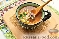 Фото приготовления рецепта: Суп с килькой - шаг №9