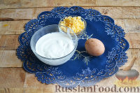 Фото приготовления рецепта: Запеченные блины с курицей и шампиньонами - шаг №3
