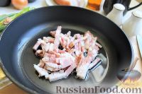 Фото приготовления рецепта: Рис с фасолью и беконом - шаг №5