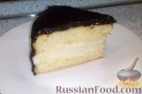Фото приготовления рецепта: Бисквитный торт "Чародейка" - шаг №18