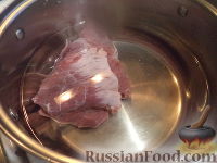 Фото приготовления рецепта: Суп с говядиной и горохом - шаг №3