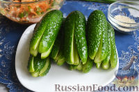 Фото приготовления рецепта: Кимчи из огурцов - шаг №4