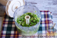 Фото приготовления рецепта: Пюре из зеленого горошка с беконом - шаг №9