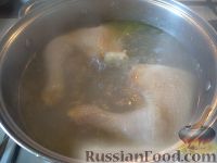 Фото приготовления рецепта: Слоеный салат "Белый" с курицей - шаг №1