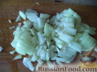 Фото приготовления рецепта: Слоеный салат "Белый" с курицей - шаг №6
