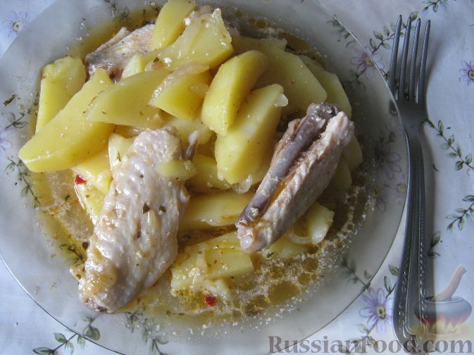 Блюда из куриных крылышек – рецепты с фото (пошагово)