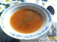 Фото к рецепту: Картофельно-морковный суп-пюре с курицей