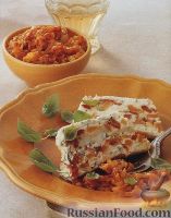 Фото к рецепту: Сырная запеканка с болгарским перцем