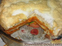 Фото приготовления рецепта: Запеканка из тыквы с творогом - шаг №6