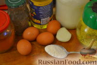 Фото приготовления рецепта: Салат с крабовыми палочками, брокколи и яйцами - шаг №12