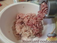 Фото приготовления рецепта: Люля-кебаб из курицы и свинины - шаг №3