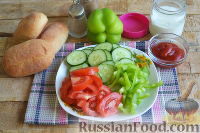 Фото приготовления рецепта: Овощные бургеры - шаг №2