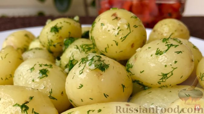 Картофель отварной рецепт – Русская кухня: Основные блюда. «Еда»