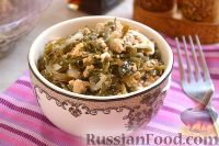 Фото к рецепту: Салат из морской капусты и тофу