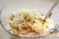 Фото приготовления рецепта: Салат из морской капусты и тофу - шаг №5