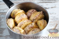 Фото приготовления рецепта: Мафрум (фаршированный картофель) - шаг №8