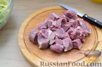 Фото приготовления рецепта: Свинина в соусе терияки, с овощным салатом - шаг №5