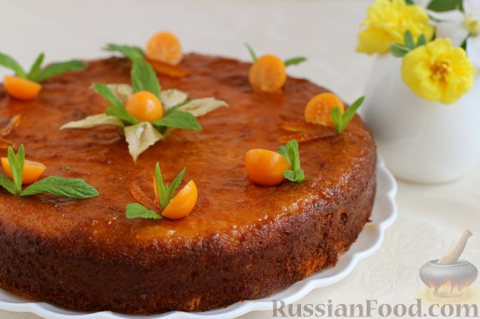 Апельсиновый Торт Рецепт С Фото
