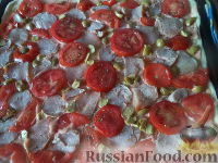 Фото приготовления рецепта: Пицца на сладком тесте - шаг №10