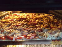 Фото приготовления рецепта: Пицца на сладком тесте - шаг №12