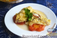 Фото приготовления рецепта: Рыба, запеченная с кабачками и помидорами - шаг №13