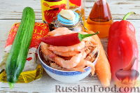 Фото приготовления рецепта: Фунчоза с креветками - шаг №1