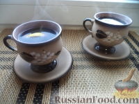 Фото приготовления рецепта: Кофе с чаем - классический способ приготовления - шаг №7