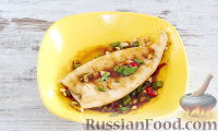 Фото приготовления рецепта: Кальмар в остром соусе (на сковороде-гриль) - шаг №5