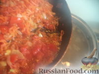 Фото приготовления рецепта: Овощной суп с чечевицей - шаг №10