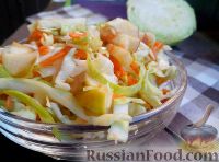 Фото к рецепту: Салат из капусты под соевым соусом